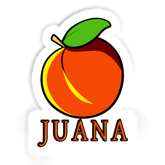 Sticker Apricot Juana Notebook Image