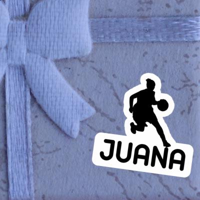 Sticker Basketball Player Juana Laptop Image