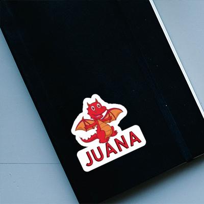 Sticker Juana Drache Notebook Sticker Juana Drache Gift package Image