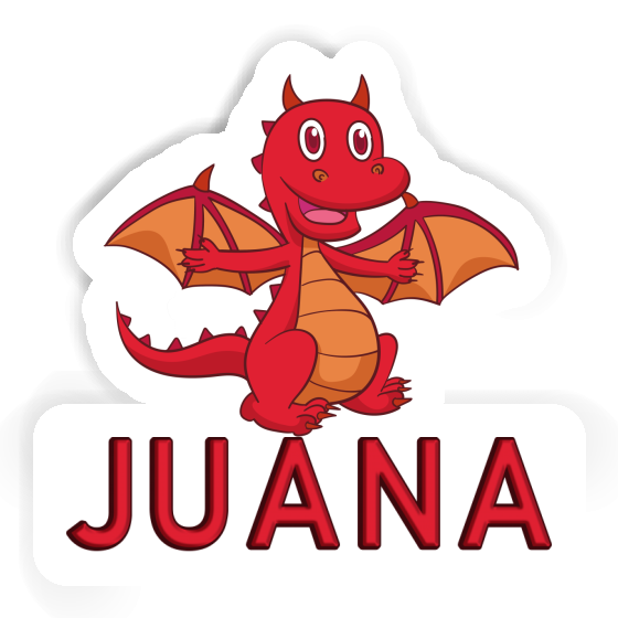 Sticker Juana Drache Notebook Sticker Juana Drache Notebook Image
