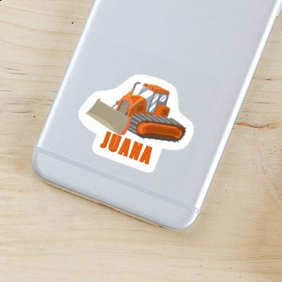 Sticker Excavator Juana Laptop Image