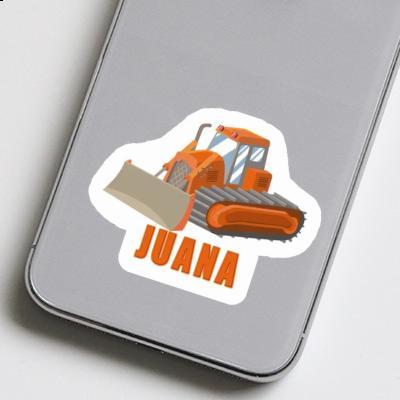 Sticker Excavator Juana Notebook Sticker Excavator Juana Gift package Image