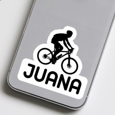 Sticker Juana Biker Notebook Image