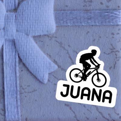 Aufkleber Juana Biker Notebook Image