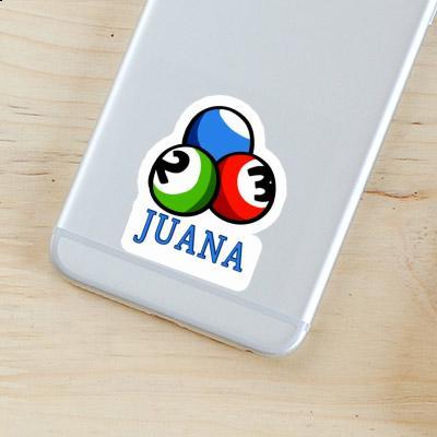 Juana Sticker Billiard Ball Notebook Image