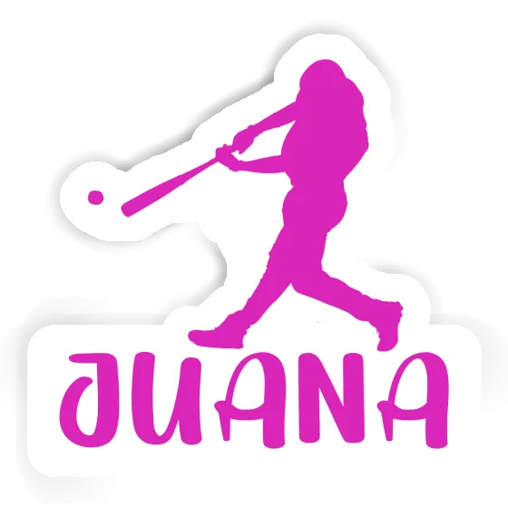 Autocollant Juana Joueur de baseball Gift package Image
