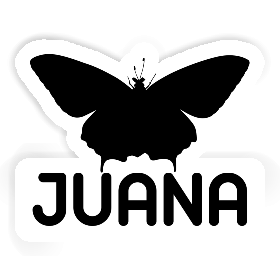 Aufkleber Schmetterling Juana Laptop Image