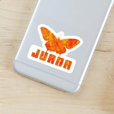 Sticker Schmetterling Juana Notebook Sticker Schmetterling Juana Gift package Image