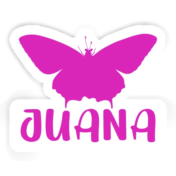 Sticker Juana Butterfly Notebook Sticker Juana Butterfly Notebook Image