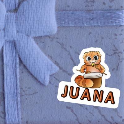 Juana Autocollant Chat Notebook Juana Autocollant Chat Notebook Image