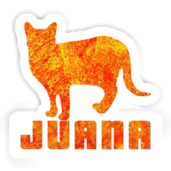 Autocollant Chat Juana Image