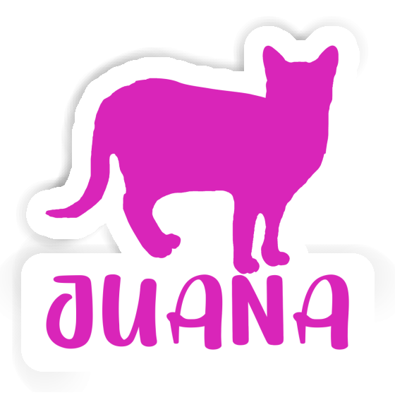 Autocollant Juana Chat Notebook Image