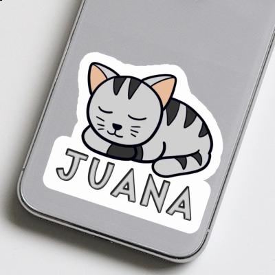 Autocollant Juana Chat Notebook Image