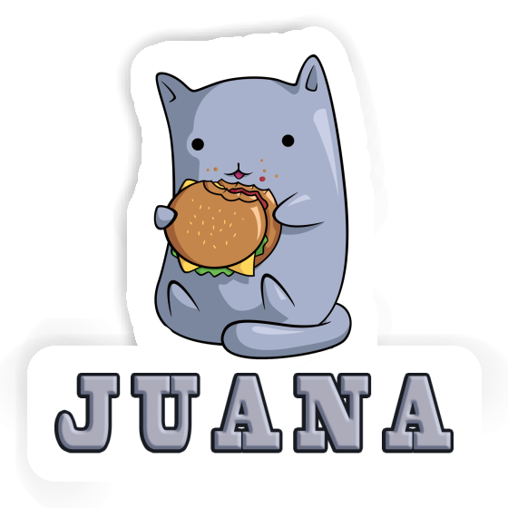 Autocollant Chat Juana Notebook Autocollant Chat Juana Gift package Image