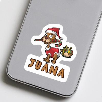 Weihnachtskatze Aufkleber Juana Weihnachtskatze Aufkleber Juana Image
