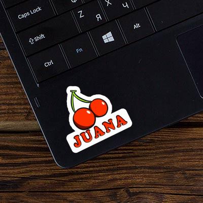 Cherry Sticker Juana Laptop Image