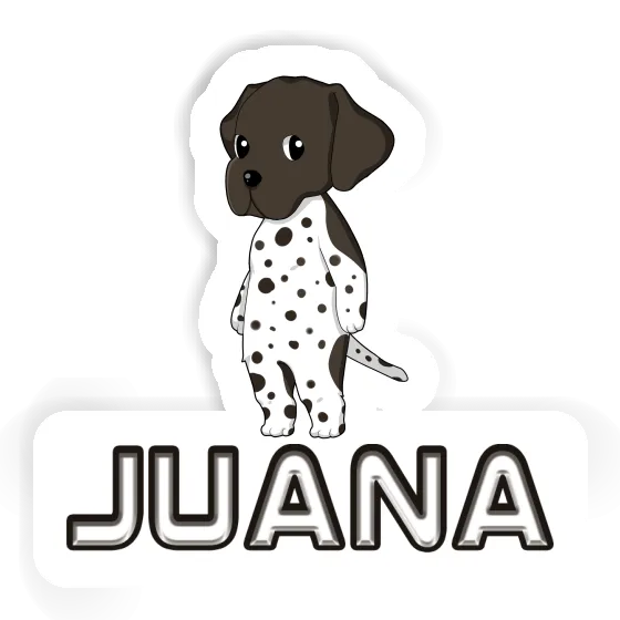 Sticker Juana Deutsch Kurzhaar Notebook Sticker Juana Deutsch Kurzhaar Gift package Image
