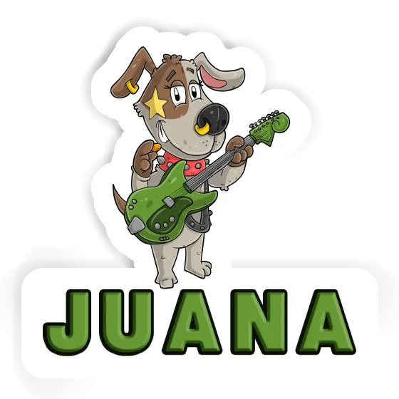 Sticker Gitarrist Juana Gift package Image