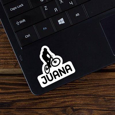 Sticker Juana Downhiller Laptop Image