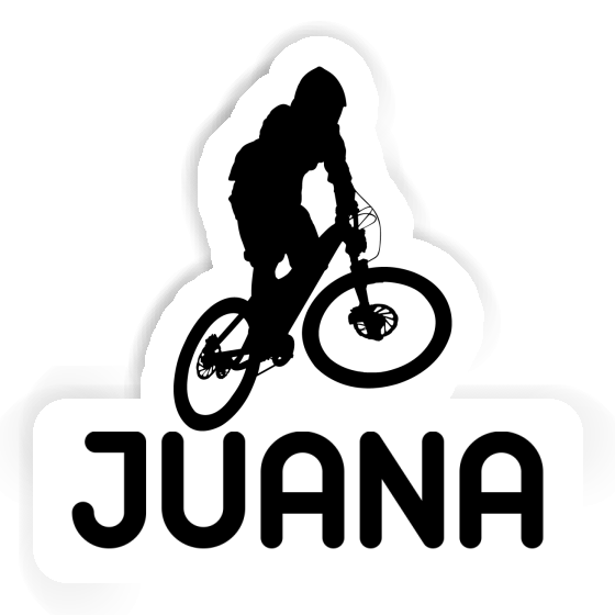 Sticker Downhiller Juana Notebook Image