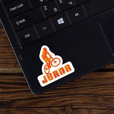 Sticker Downhiller Juana Notebook Sticker Downhiller Juana Gift package Image