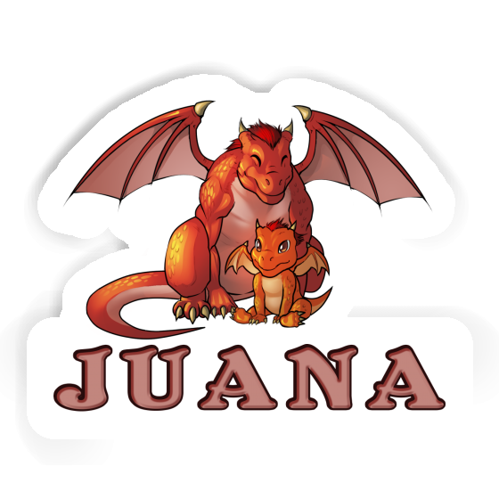 Drache Sticker Juana Laptop Image