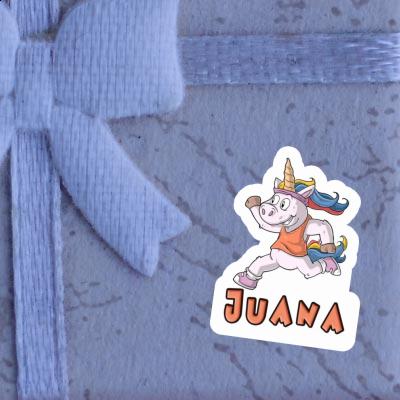 Sticker Läuferin Juana Notebook Sticker Läuferin Juana Gift package Image