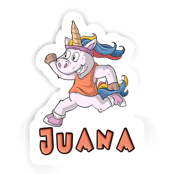 Sticker Läuferin Juana Sticker Läuferin Juana Image