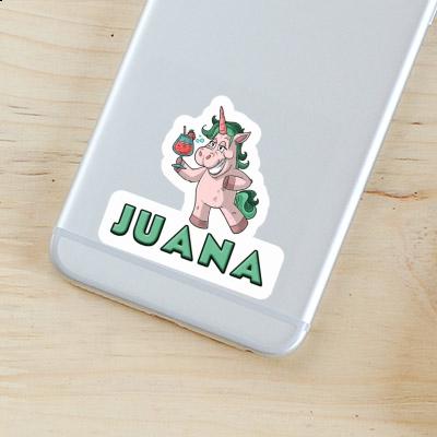 Juana Aufkleber Party-Einhorn Juana Aufkleber Party-Einhorn Image