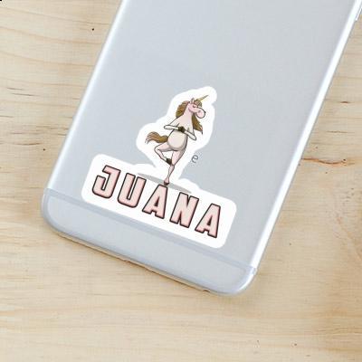 Licorne de yoga Autocollant Juana Gift package Image