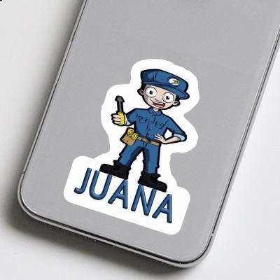 Sticker Juana Electrician Laptop Sticker Juana Electrician Laptop Image