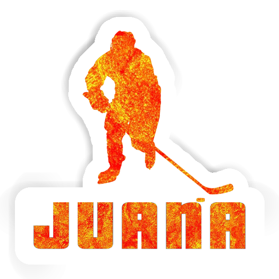 Juana Sticker Eishockeyspieler Juana Sticker Eishockeyspieler Image