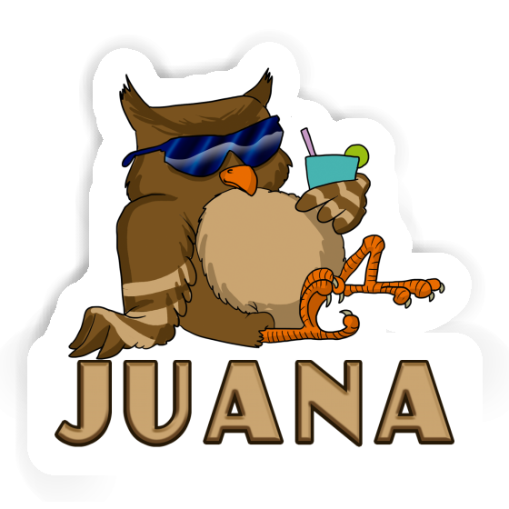 Aufkleber Juana Eule Notebook Aufkleber Juana Eule Notebook Image