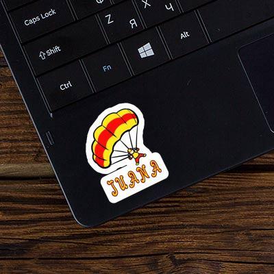 Sticker Juana Parachute Notebook Image