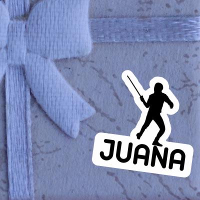 Juana Autocollant Escrimeur Laptop Juana Autocollant Escrimeur Laptop Image
