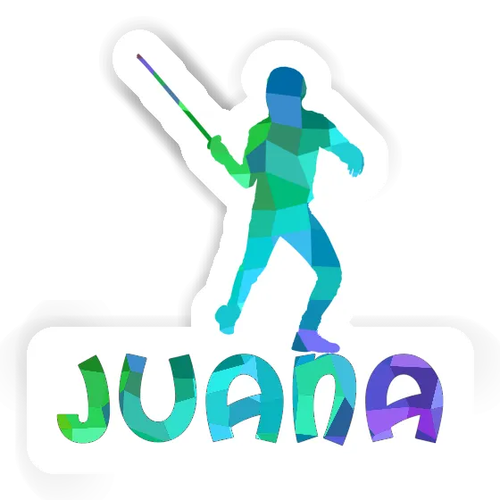 Fechter Sticker Juana Notebook Fechter Sticker Juana Gift package Image