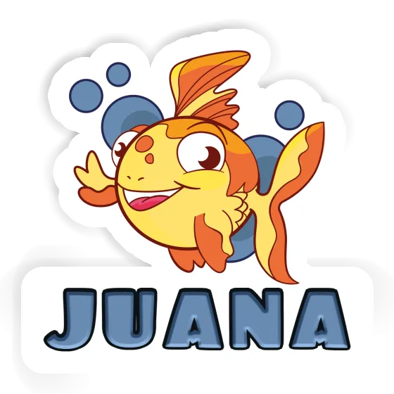 Autocollant Juana Poisson Notebook Autocollant Juana Poisson Gift package Image