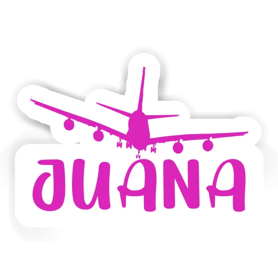 Juana Autocollant Avion Notebook Juana Autocollant Avion Gift package Image