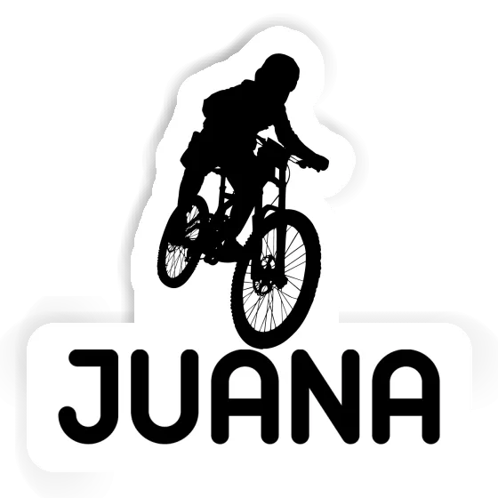 Sticker Freeride Biker Juana Notebook Sticker Freeride Biker Juana Gift package Image