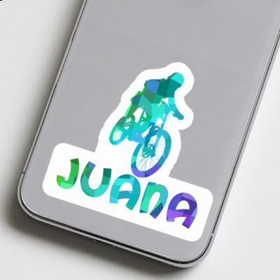 Sticker Freeride Biker Juana Image