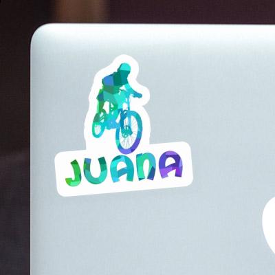 Sticker Freeride Biker Juana Laptop Sticker Freeride Biker Juana Laptop Image