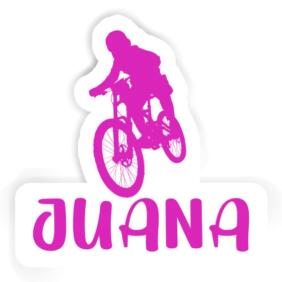 Freeride Biker Sticker Juana Notebook Freeride Biker Sticker Juana Notebook Image