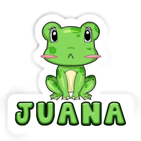 Sticker Frosch Juana Sticker Frosch Juana Image