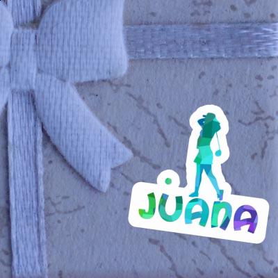 Juana Autocollant Golfeuse Gift package Image