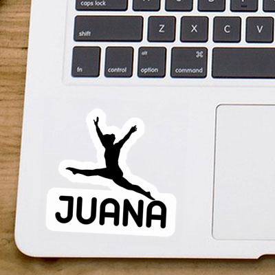 Juana Sticker Gymnastin Notebook Image
