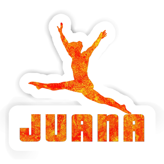 Autocollant Gymnaste Juana Autocollant Gymnaste Juana Image