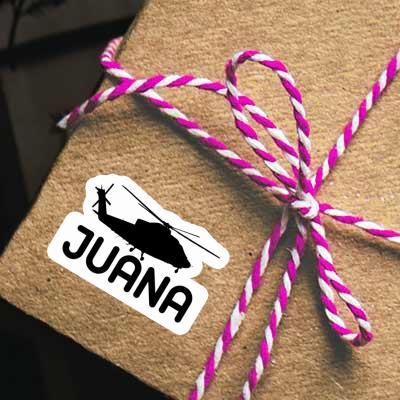 Juana Autocollant Hélicoptère Laptop Image