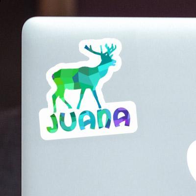 Deer Sticker Juana Laptop Image