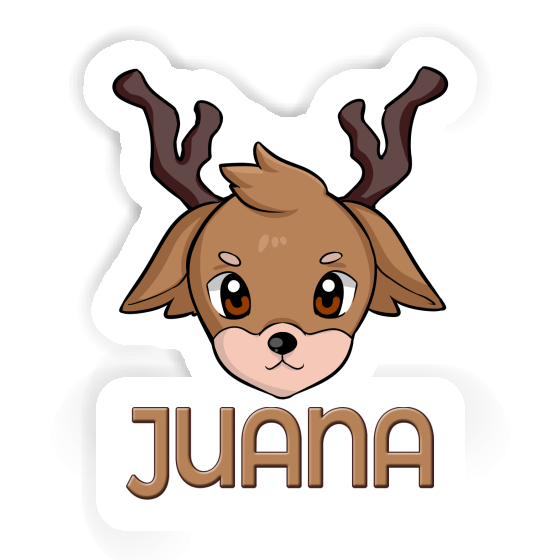 Cerf Autocollant Juana Cerf Autocollant Juana Image