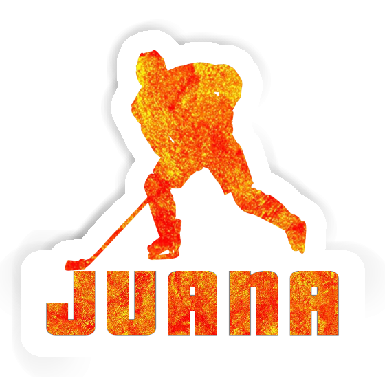 Aufkleber Juana Eishockeyspieler Laptop Aufkleber Juana Eishockeyspieler Laptop Image